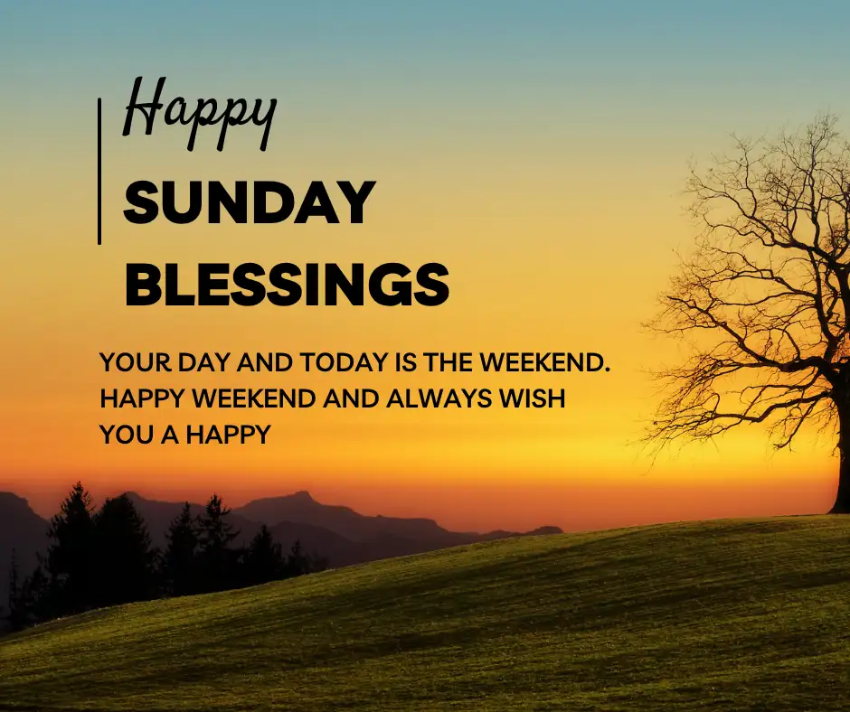 Sunday Blessings