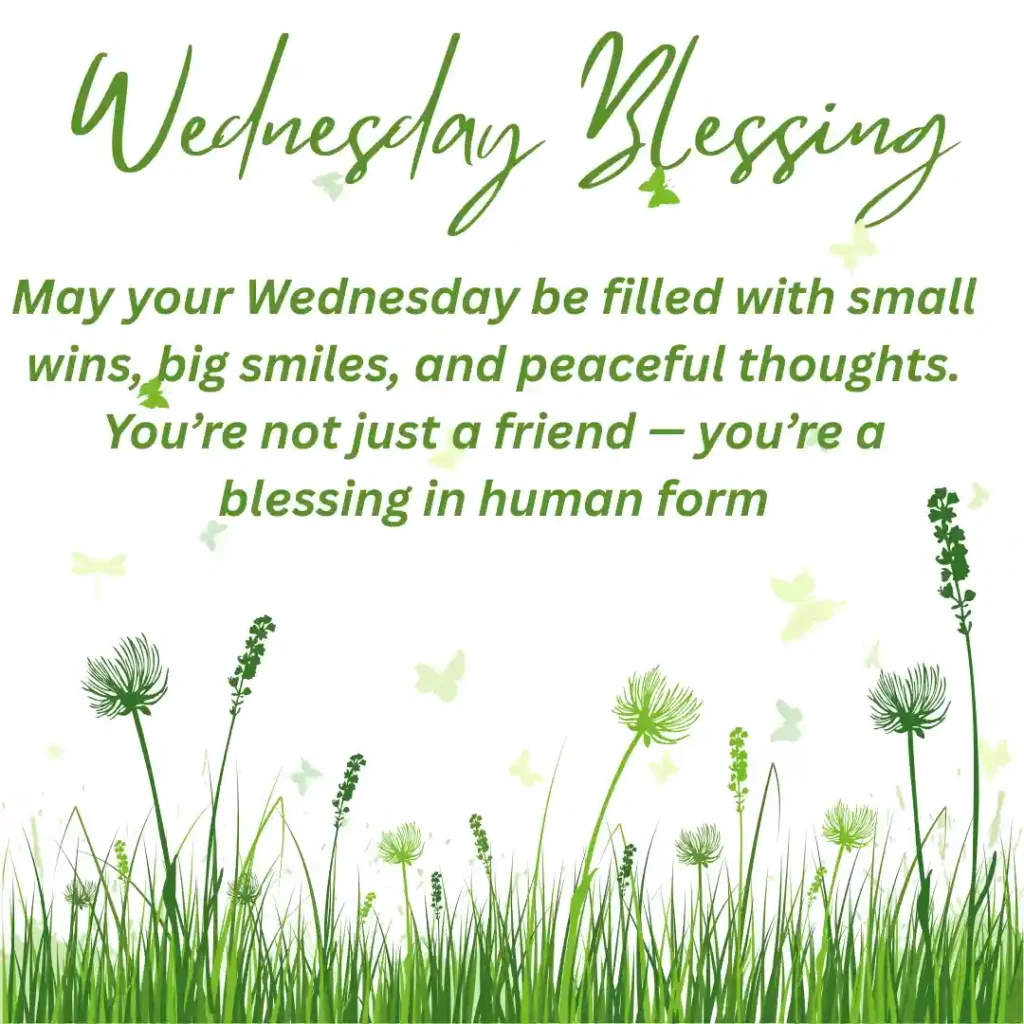 Spiritual and uplifting Wednesday message for friend