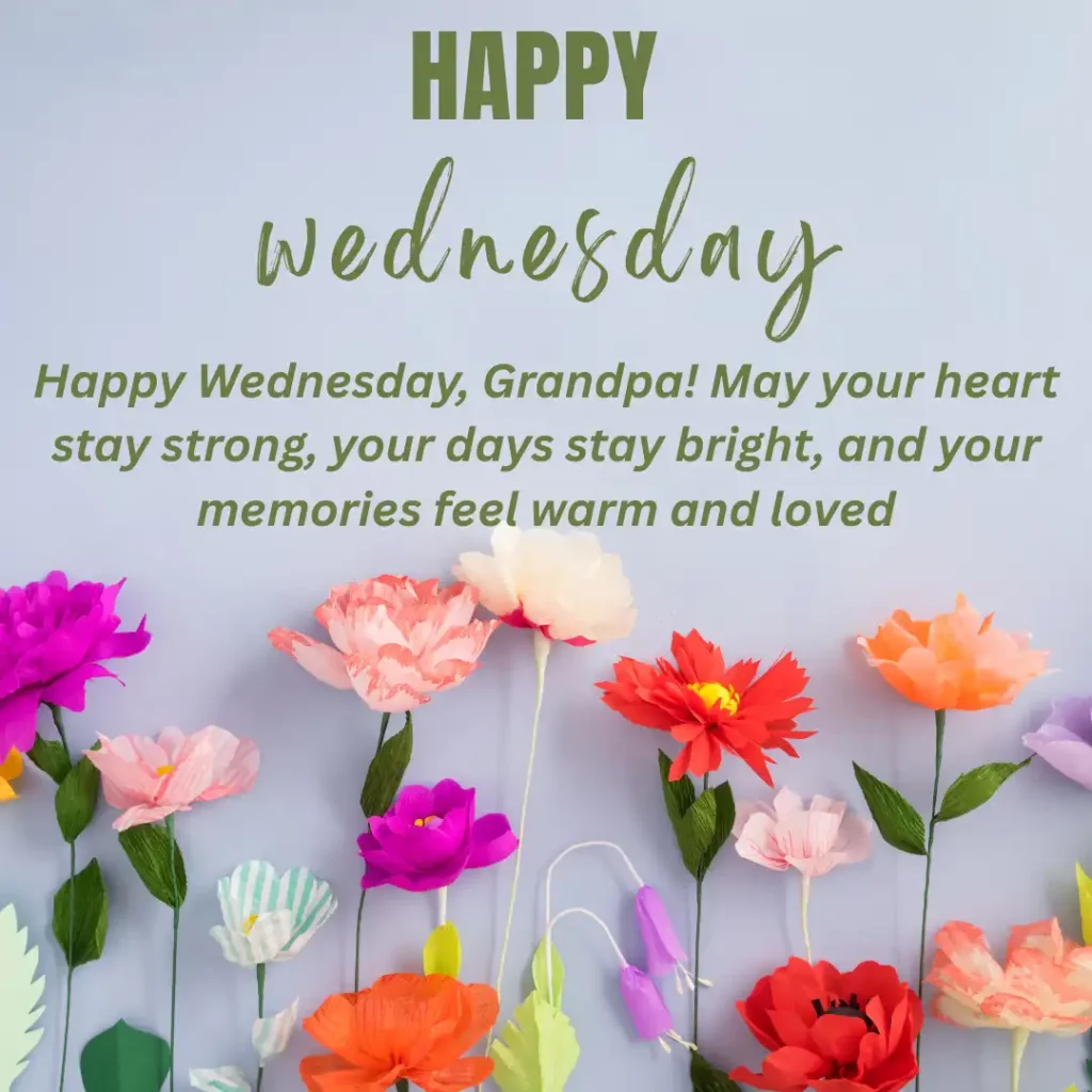 Wednesday greetings for senior family