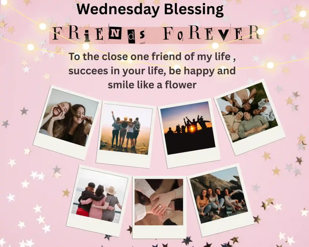 Short and cheerful Wednesday quote for friends