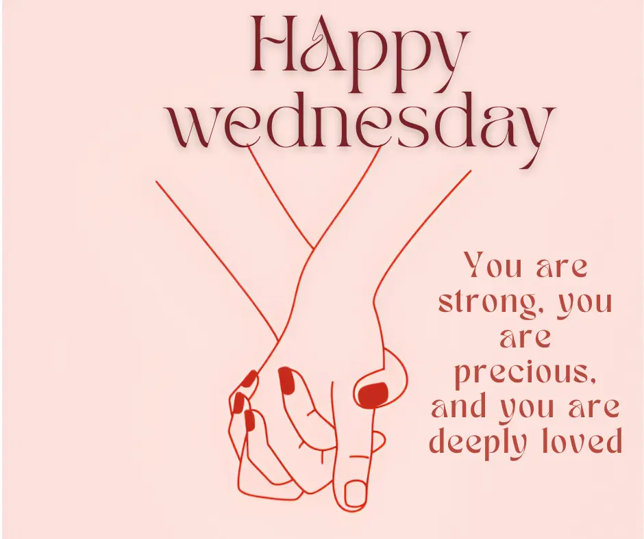 Loving and peaceful Wednesday blessing for girlfriend