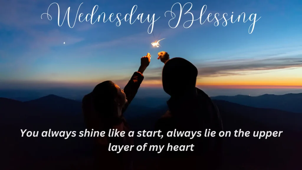 Emotional and romantic Wednesday wish for husband