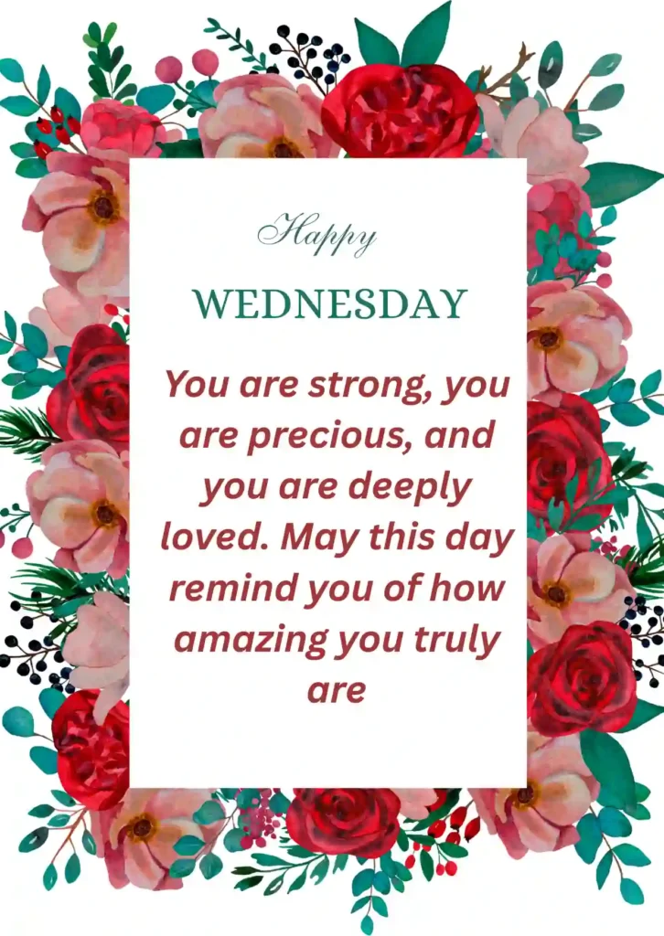 Wednesday love message to my husband